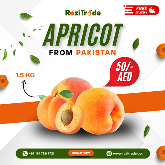 Apricot 1.5 kg box Pakistan 🇵🇰