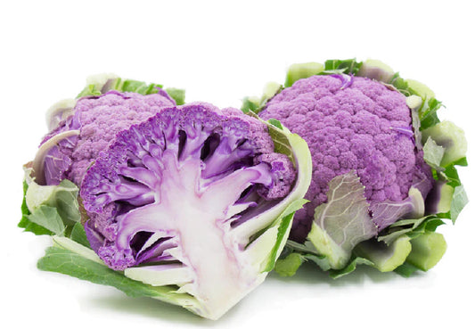 Cauliflower Purple Organic Approx 2 pieces per kg UAE🇦🇪