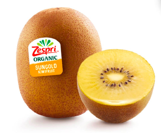 Kiwi Sungold Organic Approx 4-5 pieces per 500gm New Zealand 🇳🇿
